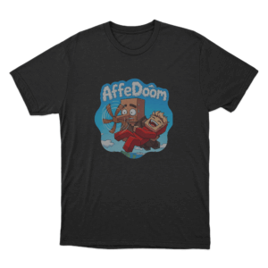 AffeDoom Sommar Unisex T Shirt Black