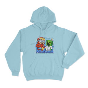 Affedoom Creeper Lab Partners Unisex Hoodie Sky Blue