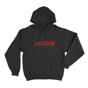 AffedoomLogo Unisex Hoodie Black