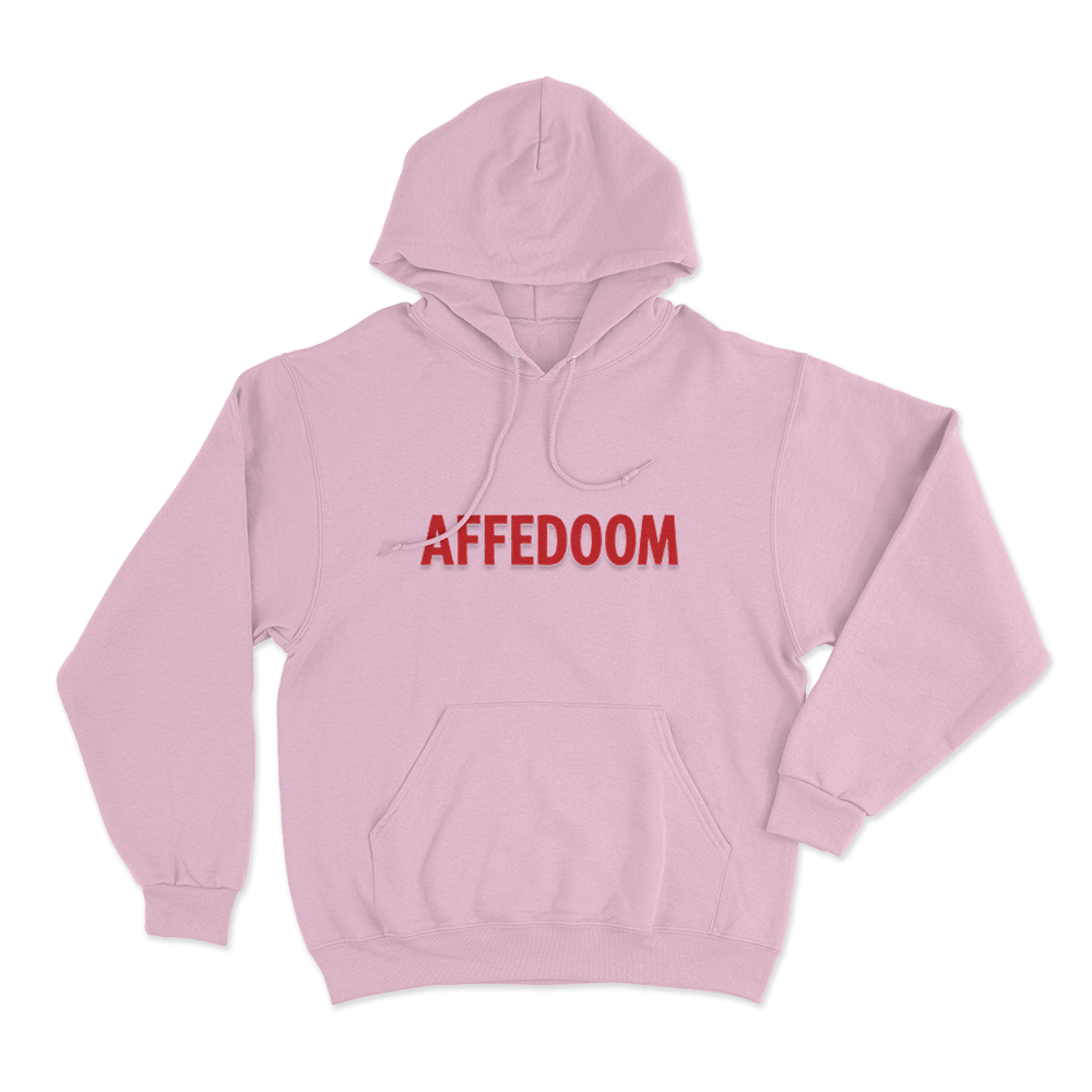 AffedoomLogo Unisex Hoodie Pink AffedoomLogo Unisex Hoodie Pink