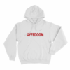 AffedoomLogo Unisex Hoodie White