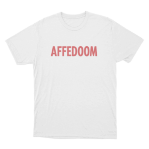 AffedoomLogo Unisex T Shirt White